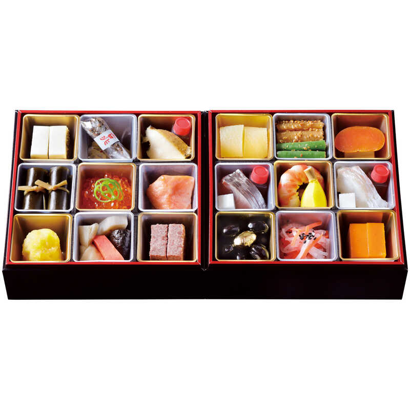 【おせち料理】京都吉兆 和風 二段(1人用) 【おせち料理】京都吉兆 和風 二段(1人用)
