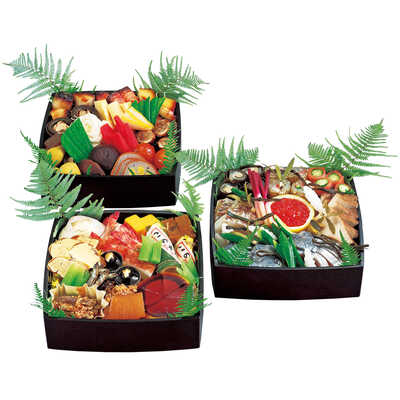 和風　三段（５人用）