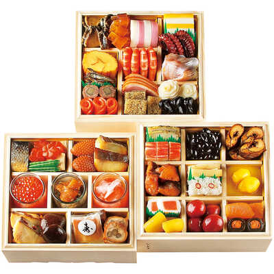 和風　三段（４人用）