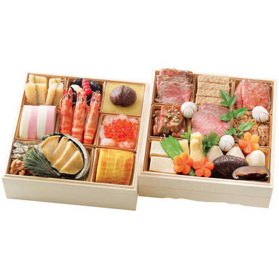 和・洋風　二段（３～４人用）