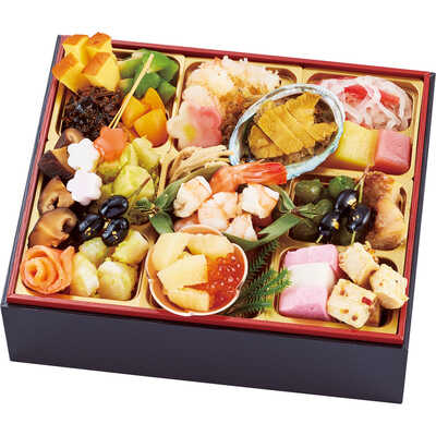 一口きざみサポートおせち　和風一段（１～２人用）