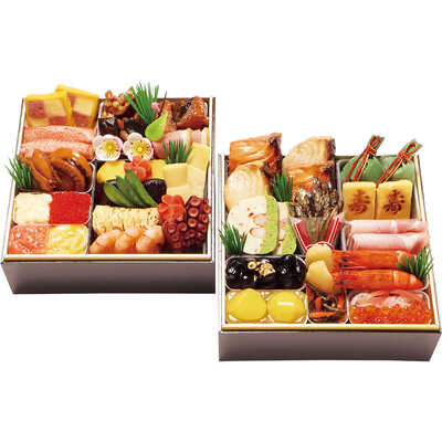 和・洋風　二段（２人用）