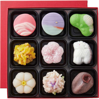 迎春上生菓子　詰合せ