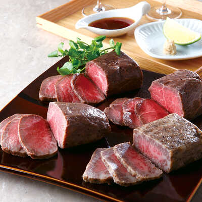 黒毛和牛ロースト　ビーフ４種食べ比べ