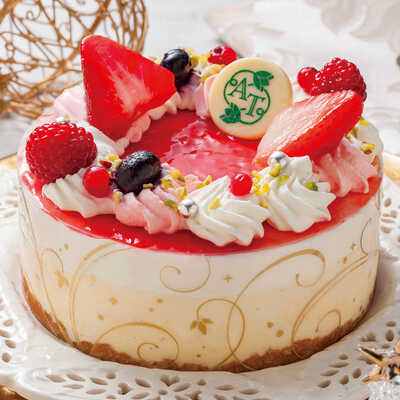 ベリーのアイスケーキ