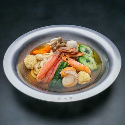 ずわいがに添え冷凍うどんすき