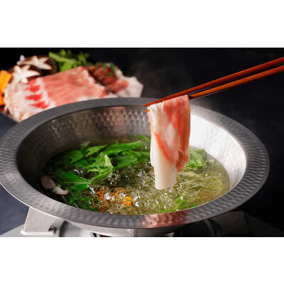 十勝ロイヤルマンガリッツア豚・塩しゃぶ