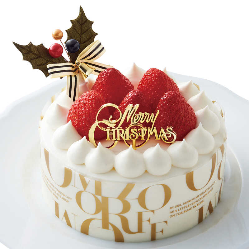 【クリスマスケーキ】モロゾフ 【大丸東京店店頭受取ケーキ】クリスマスストロベリーショートケーキ 【クリスマスケーキ】モロゾフ 【大丸東京店店頭受取ケーキ】クリスマスストロベリーショートケーキ