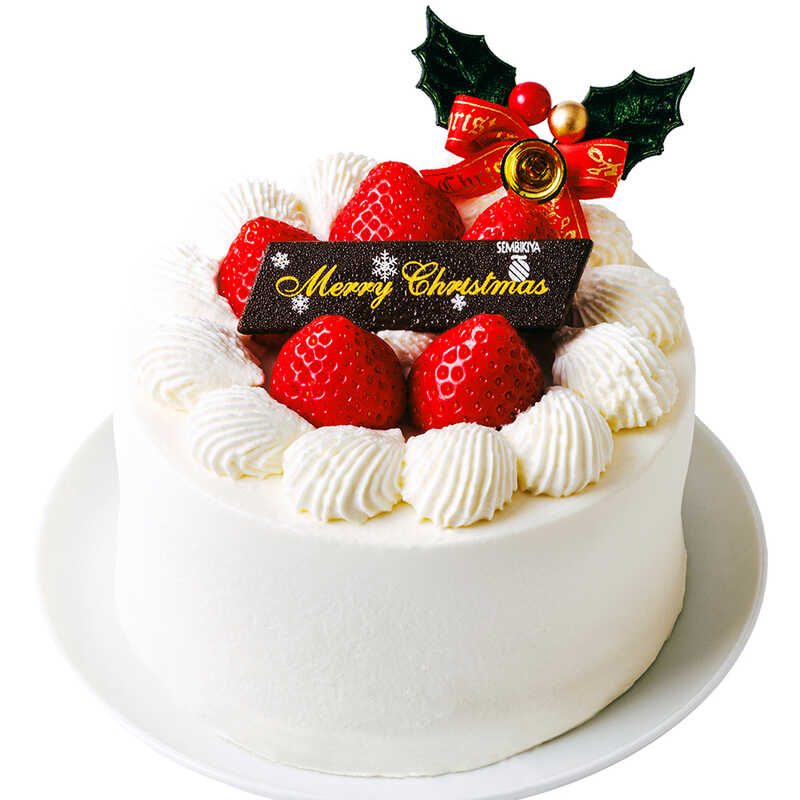 【クリスマスケーキ】京橋千疋屋 【大丸東京店店頭受取ケーキ】苺ショートケーキ4号 【クリスマスケーキ】京橋千疋屋 【大丸東京店店頭受取ケーキ】苺ショートケーキ4号