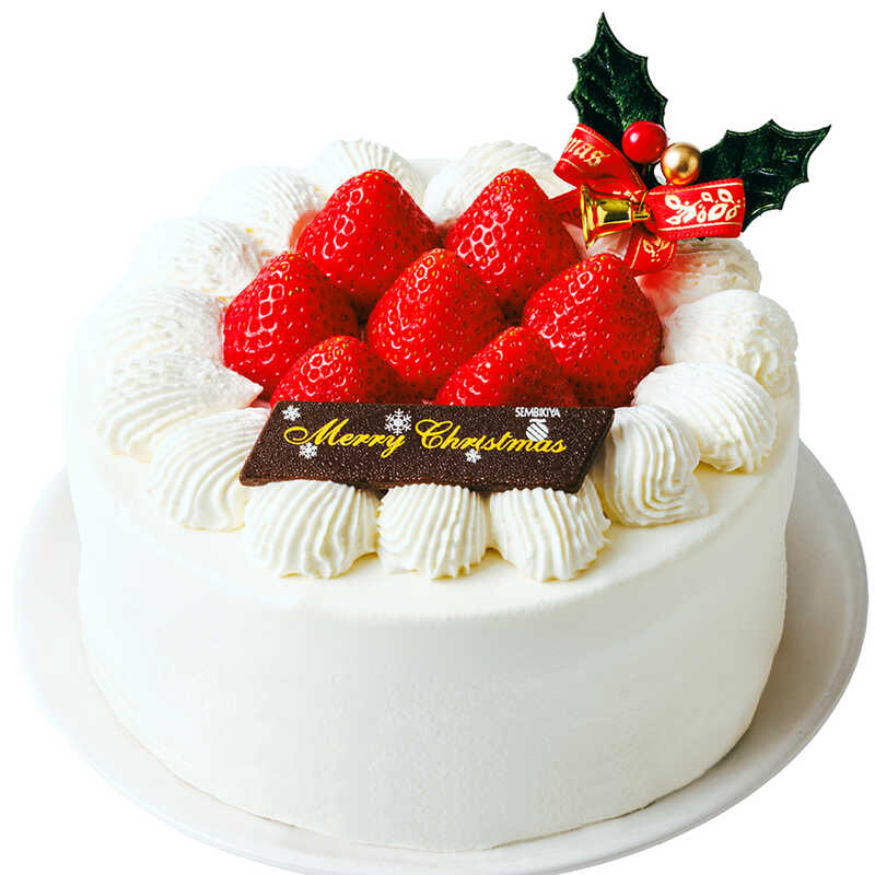 【クリスマスケーキ】京橋千疋屋 【大丸東京店店頭受取ケーキ】苺ショートケーキ5号 【クリスマスケーキ】京橋千疋屋 【大丸東京店店頭受取ケーキ】苺ショートケーキ5号