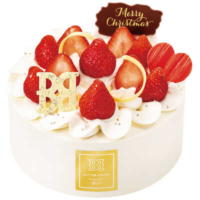 【大丸東京店店頭受取ケーキ】ストロベリーノエル　５号