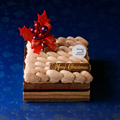 【大丸札幌店店頭受取ケーキ１２月２５日受取り】チョコと紅茶とブラックベリー