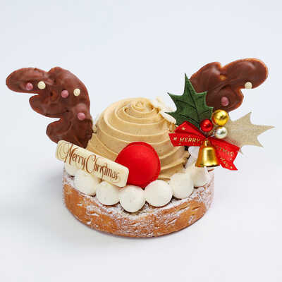 【大丸札幌店店頭受取ケーキ１２月２４日受取り】トナカイモンブラン