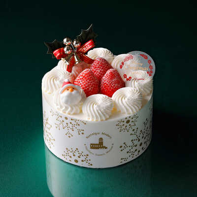 【大丸札幌店店頭受取ケーキ１２月２５日受取り】苺のクリスマス４号