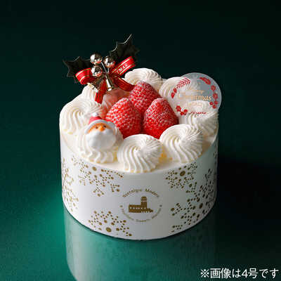 【大丸札幌店店頭受取ケーキ１２月２４日受取り】苺のクリスマス５号