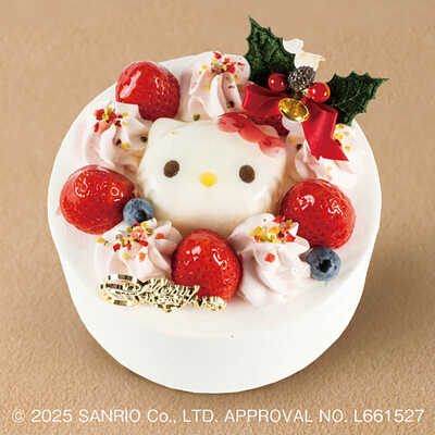 【松坂屋名古屋店店頭受取ケーキ】クリスマス・ハローキティ　５号