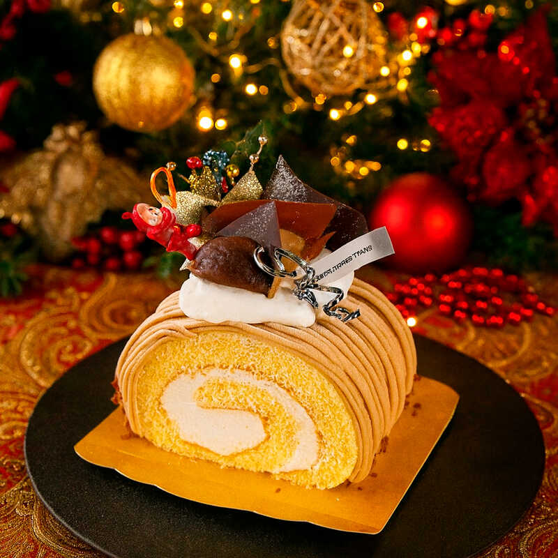 【クリスマスケーキ】shirokane sweets TOKYO 皇室献上栗 山江栗の白金ブッシュドノエル ハーフサイズ 4571593267768 【クリスマスケーキ】shirokane sweets TOKYO 皇室献上栗 山江栗の白金ブッシュドノエル ハーフサイズ 4571593267768