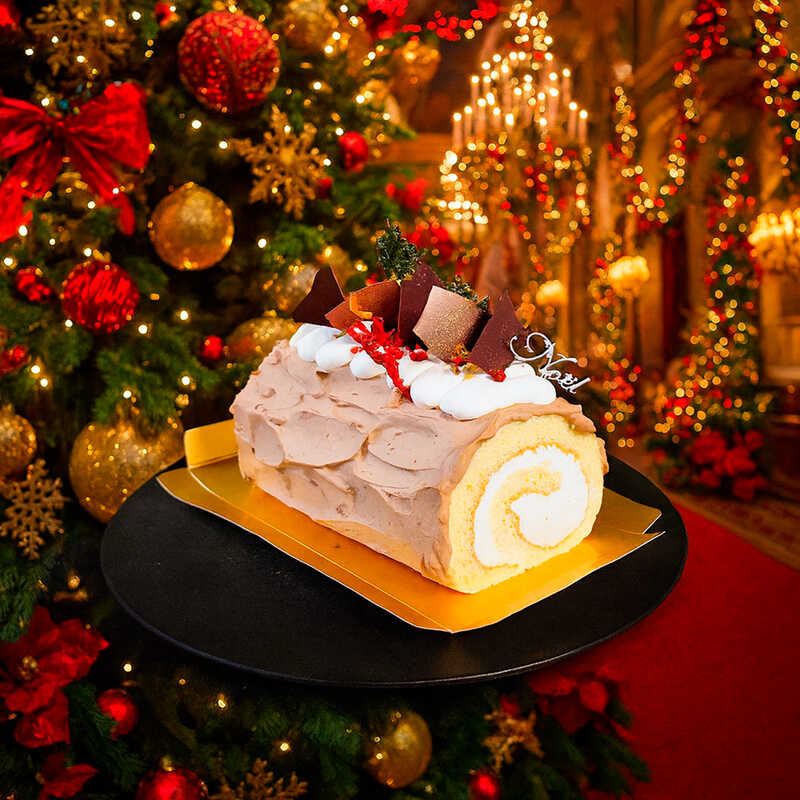 【クリスマスケーキ】shirokane sweets TOKYO 白金プレミアムジャージーブッシュドノエル(ショコラ)4571593268307 【クリスマスケーキ】shirokane sweets TOKYO 白金プレミアムジャージーブッシュドノエル(ショコラ)4571593268307