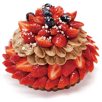 【松坂屋上野店店頭受取ケーキ】ストロベリーショコラ　１２ｃｍ