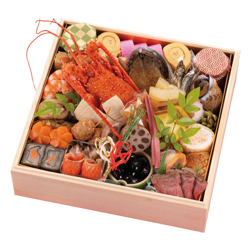 【おせち料理】京料理 濱登久 特別一段重(2〜3人用)