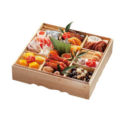 観山荘料亭おせち一段重（３人用）