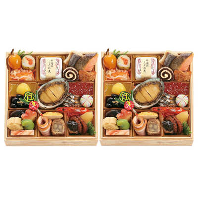 和風一人折二客組（２人用）