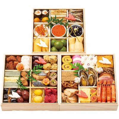 和風　三段（３～４人用）