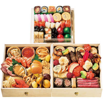 和風　三段（５人用）