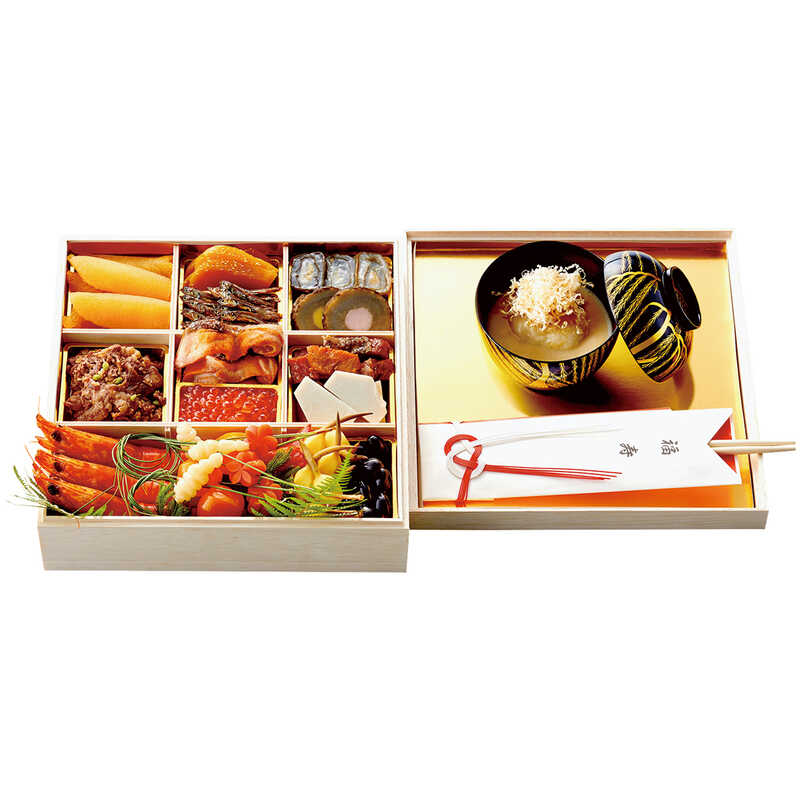 【おせち料理】祇園丸山 和風 一段(京風白味噌雑煮付)(3人用) 【おせち料理】祇園丸山 和風 一段(京風白味噌雑煮付)(3人用)