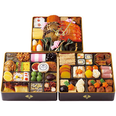 和風　三段（４人用）