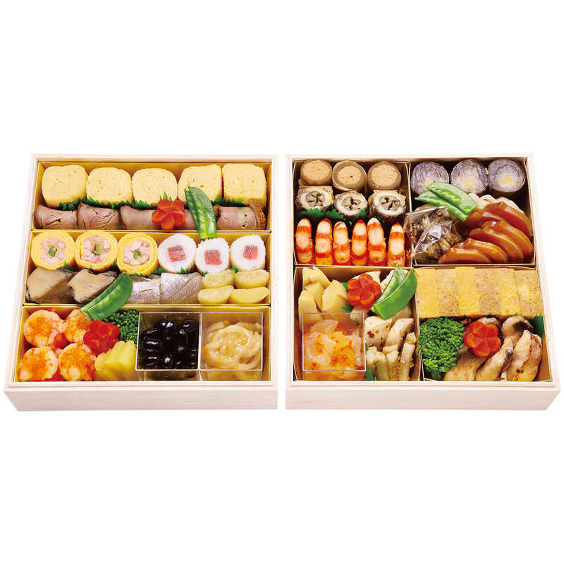 【おせち料理】京料理 清和荘 和風 二段(4~5人用) 【おせち料理】京料理 清和荘 和風 二段(4~5人用)