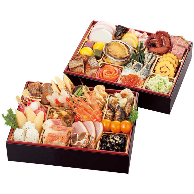 【おせち料理】京都・大原 料理旅館 芹生 和風 二段(2~3人用) 【おせち料理】京都・大原 料理旅館 芹生 和風 二段(2~3人用)