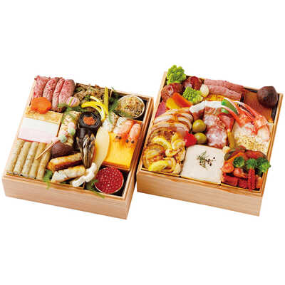 和・洋風　二段（２人用）