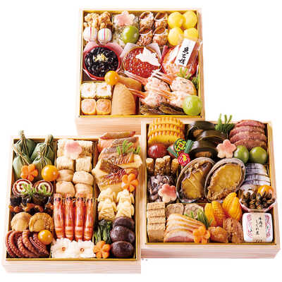 和風　三段（４人用）