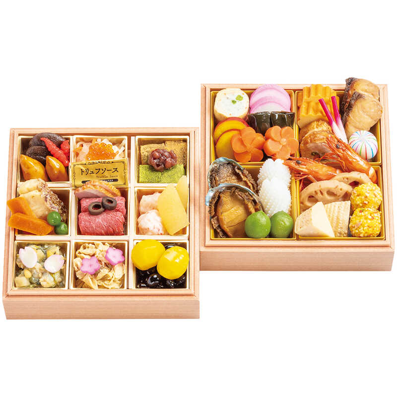 【おせち料理】京料理 岡庄 和風 二段(2人用) 【おせち料理】京料理 岡庄 和風 二段(2人用)