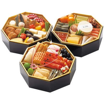 和風　三段（３～４人用）