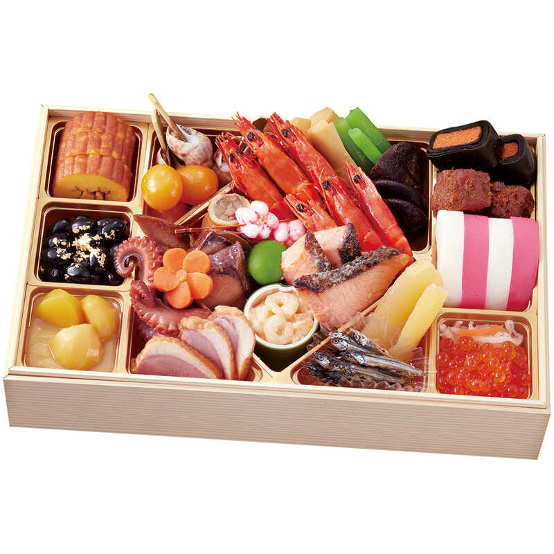 【おせち料理】黒門市場 新魚栄 和風 一段(3人用) 【おせち料理】黒門市場 新魚栄 和風 一段(3人用)