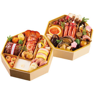 和・洋風　二段（２～３人用）