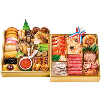 和・洋風　二段（３～４人用）