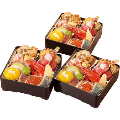 和・洋風　一段三客組（３人用）