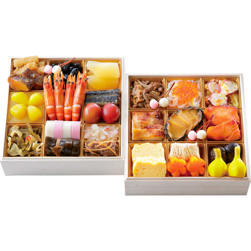 【おせち料理】新宿 割烹 中嶋 和風 二段(3~4人用) 【おせち料理】新宿 割烹 中嶋 和風 二段(3~4人用)