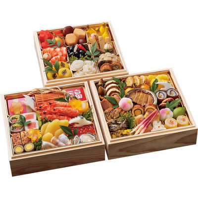 懐石　三段（３～４人用）