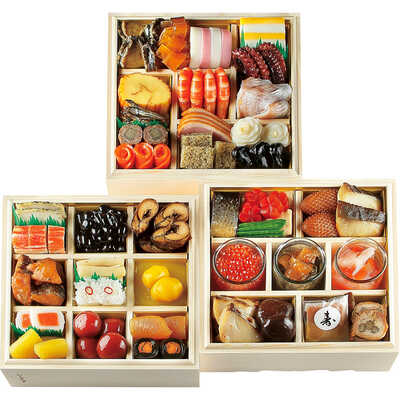 和風　三段（４人用）