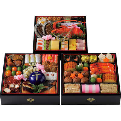 和風　三段（４～５人用）