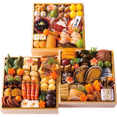 和風　三段（４人用）