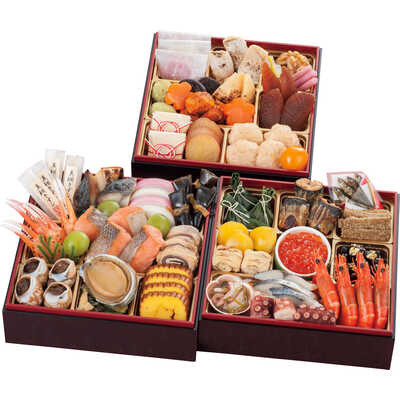 和風　三段（３～４人用）