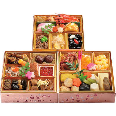 和風　三段（２～３人用）