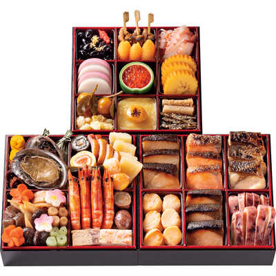 和風　三段（４～５人用）