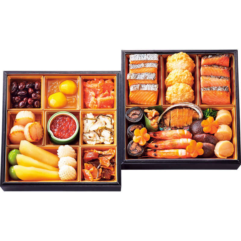 【おせち料理】新潟 加島屋 和 二段重(3人用) 【おせち料理】新潟 加島屋 和 二段重(3人用)