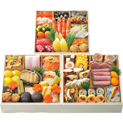 和風　三段（４人用）